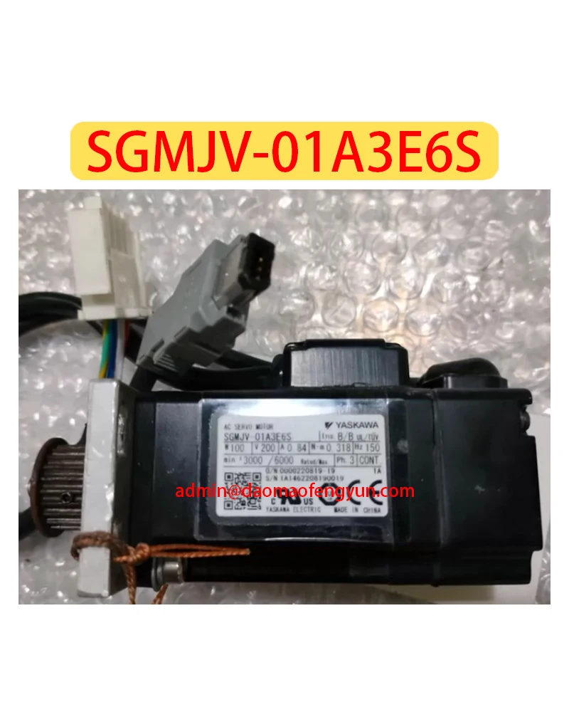 

SGMJV-01A3E6S Used Servo Motor SGMJV 01A3E6S，Fast shipping