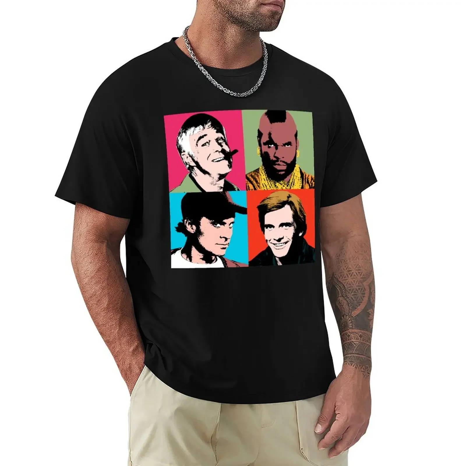 

The A-Warhol Team Classic T-shirt sublime summer top aesthetic clothes men clothing
