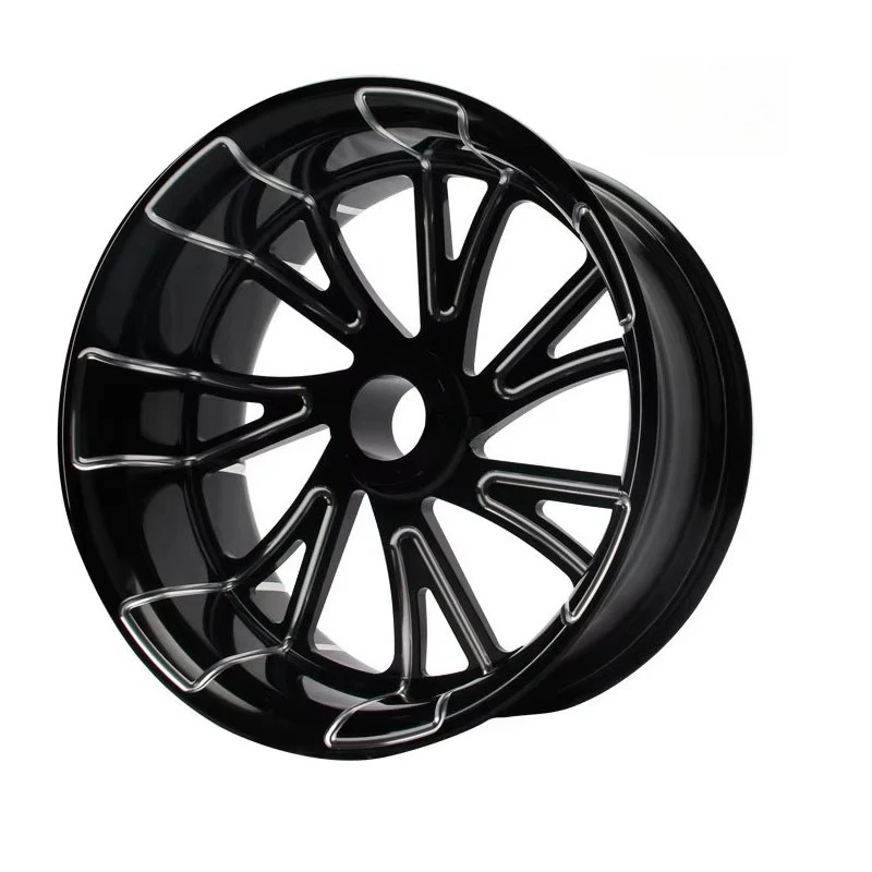 Customized 18* 8.5-inch Wide Tires (240/260) Forged Aluminum Rims Are Suitable for Breakers and Chubby Rear Wheels