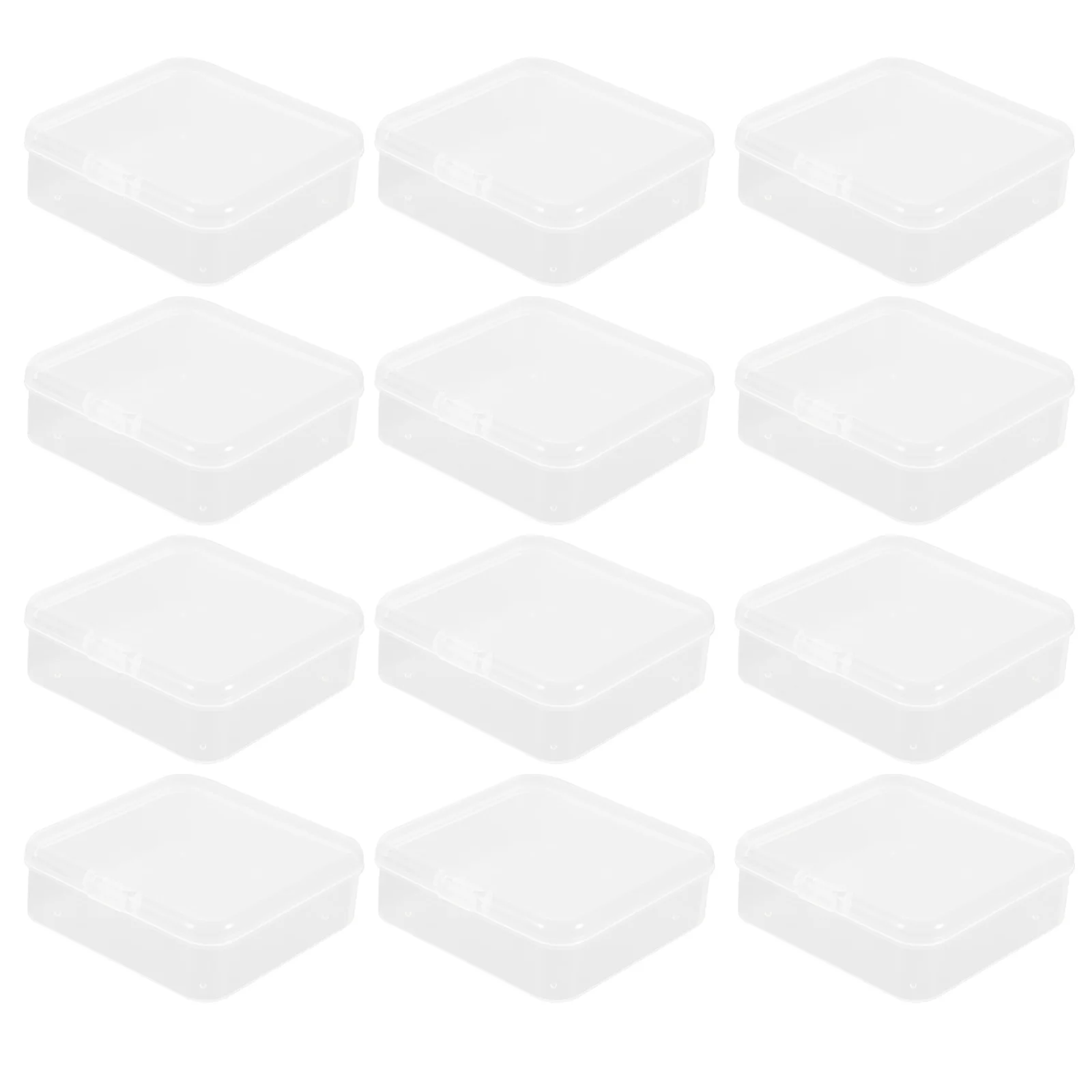 32 قطعة صندوق تخزين أحمر الشفاه شفاف مسمار نصائح المنظم سعة كبيرة قطع الأظافر وهمية حامل صالون حقيبة للتخزين #4