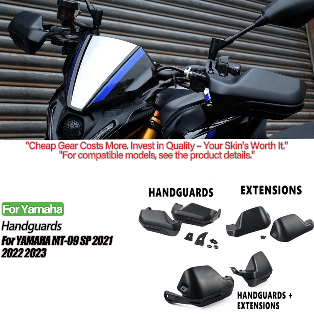 

For YAMAHA MT-09 MT09 MT 09 SP 2021 2022 2023 Motorcycle Handguard Shield Hand Guard Protector Windshield-Moto hand guards