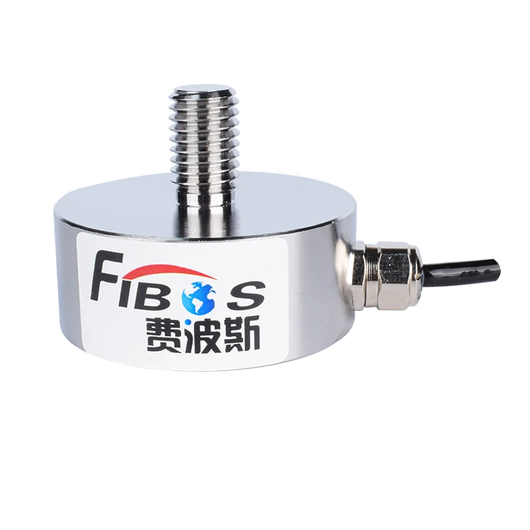 

High Precision Push Button Pressure Weight Sensor Small Pancake Load Cell 0.1 ~ 5T