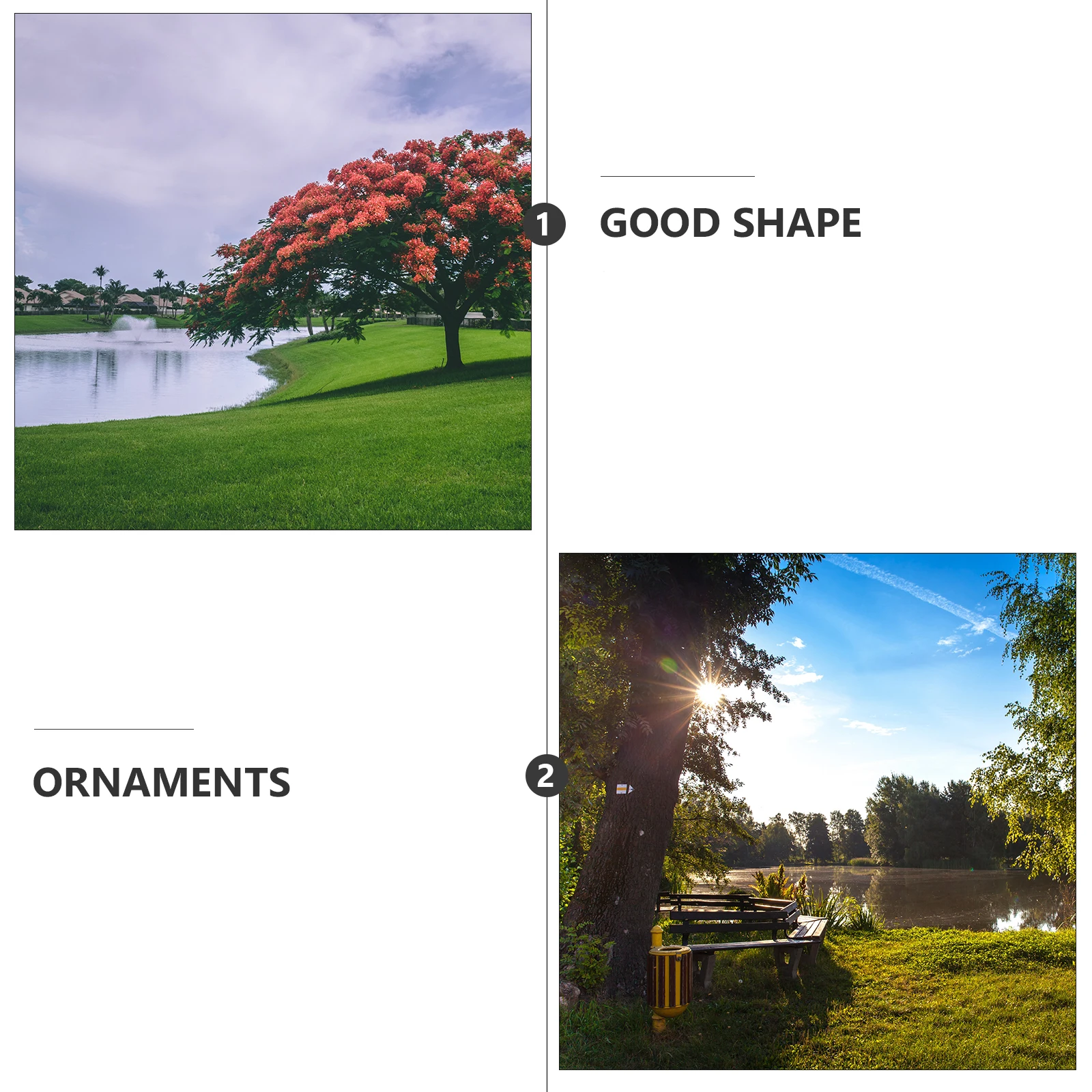 

9 Pcs Painted Wood Slice Decoration Round Smooth Wooden Cutout DIY Craft Unfinished Circle for Wedding Christmas