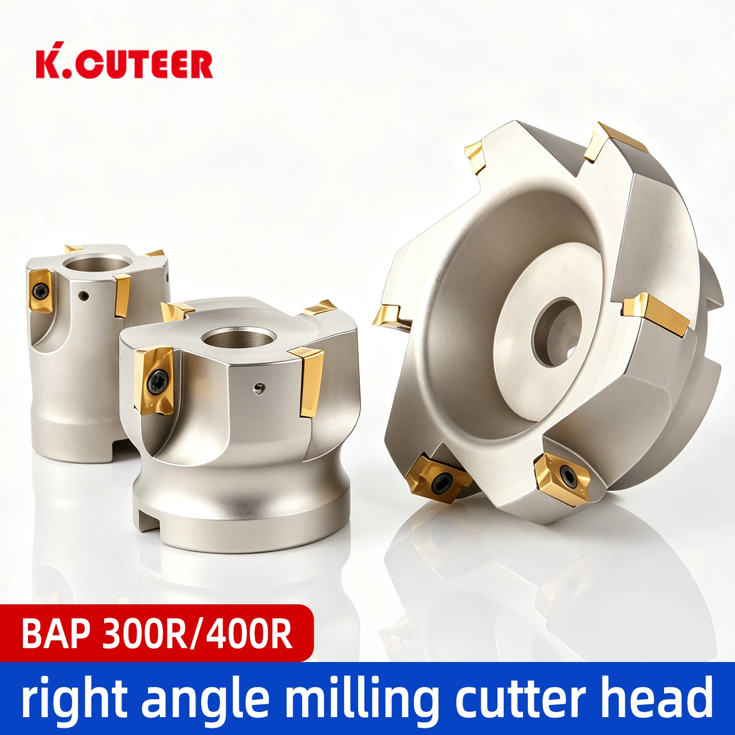 BAP 300R/400R 40-22-4T 50-22-5T 63-22-5T 80-27-5T 100-32-6T For APMT1135/1604 Carbide Insert 90 Degree Face Milling Cutter Head