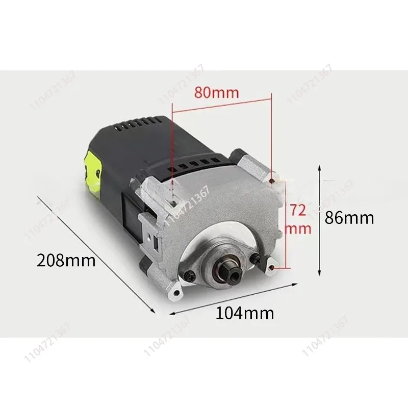 1600W High-power Woodworking Electric Circular Saw Motor for Dust-free Saws, 4-inch Table Saw Motor 010032