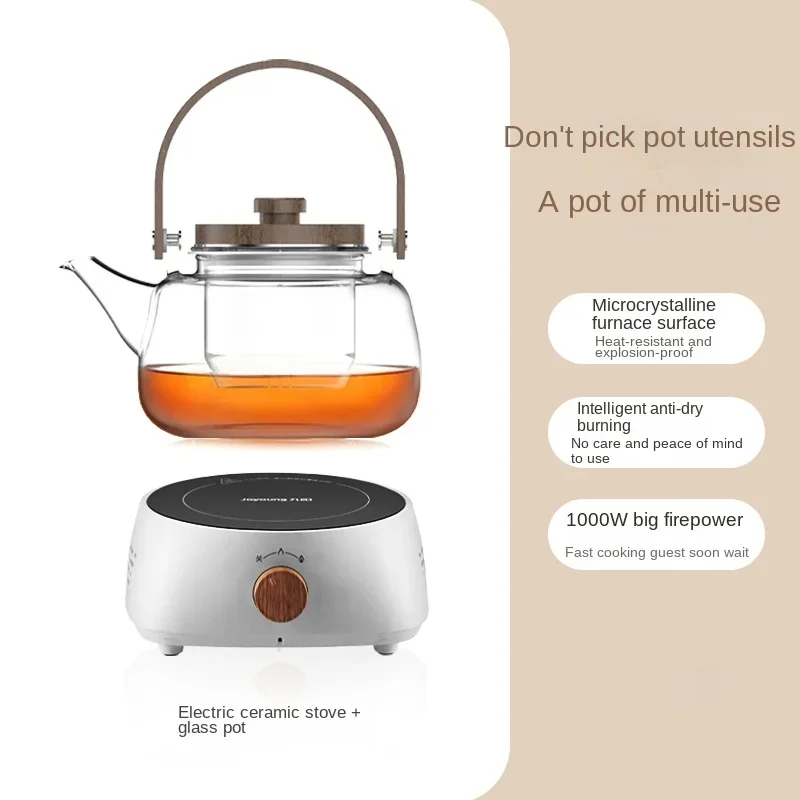 Electric Ceramic Maker  Multi-functional Induction Cooker Surrounding Stove Steaming Tea Stove Heating Glass Small Energy Saving