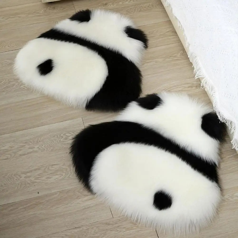 Cute Panda Toy Fun Panda Decor Adorable Panda Stuffed Pillow Toy for Chair Seat Cushion Sofa Decor Soft Touch Washable