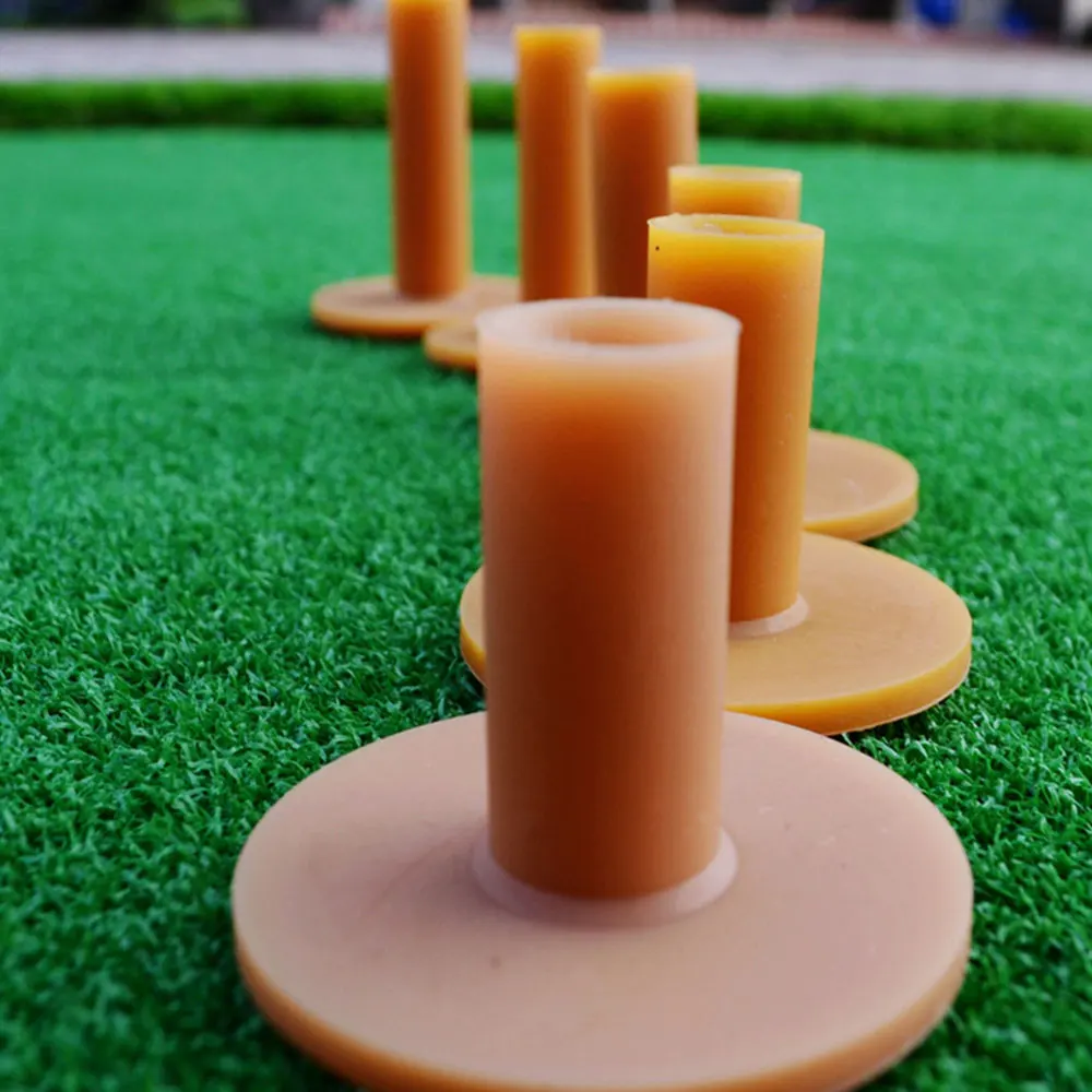 Gummi-Golftees für Matten, 43/54/70/83mm Golftee-Halter für Driving Range & Simulator, Unzerbrechlicher Golf-Matten-Tee - Golf-Zubehör – Detail 10