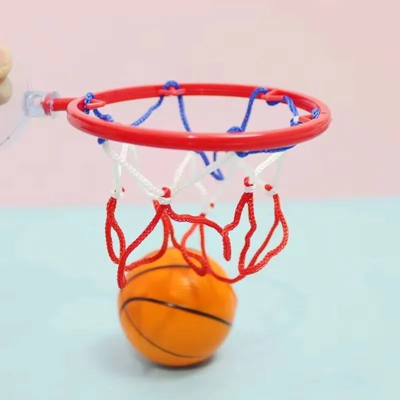 Kid Indoor Mini Basketball Hoop Set with Suction Cup Wall Hanging Home Sports Game Children's Exercise Fun Basket Ball Hoops Kit