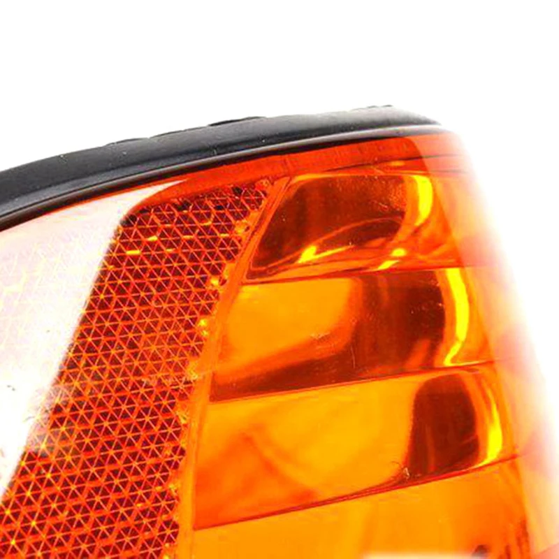 Car Amber Lens Parking Corner Light Signal Lamp Cover per-BMW E38 7 Series 1998-2001 63138379108 63138379107 Right