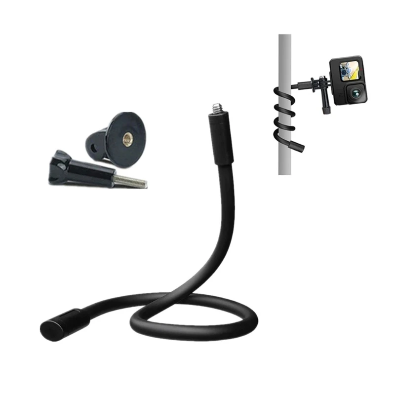 Cổ Ngỗng Linh Hoạt Kẹp Camera Cánh Tay Giá Đỡ Mount Adapter Cho Để Bàn Kẹp Chân Đế 1 4 Cổng Kết Nối