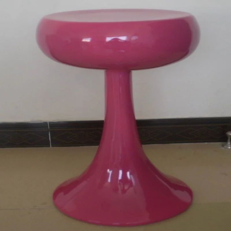 *New Arrivals Creatively Designed Mushroom-Shaped FRP Leisure Stool for Nail Hair Beauty Salons
