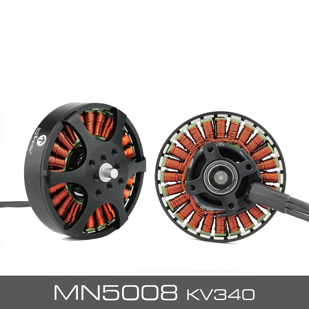 MN5008 KV170 KV340 KV400 6-12S Antigravity light efficient Motor heavy lift 4kg thrust brushless drone electric motor