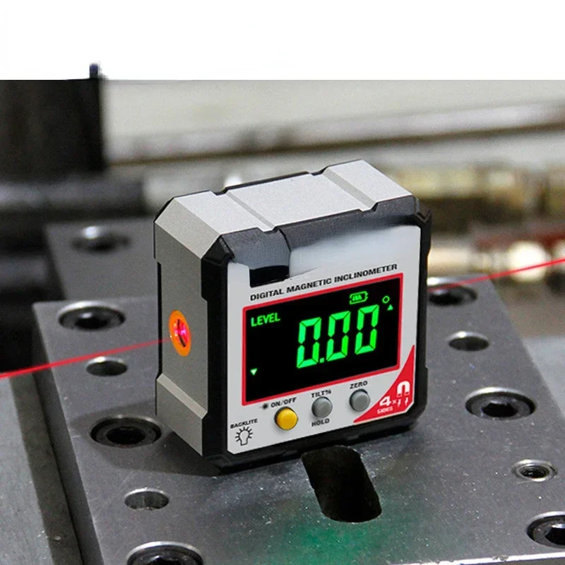 

Laser Inclinometer Digital Display Magnetic 393l Angle Gauge Measuring Tool Angle Level