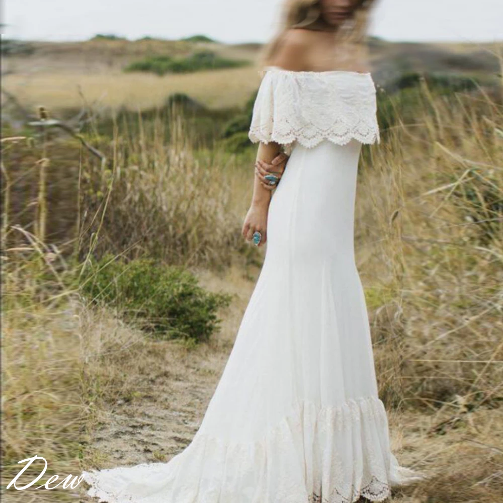 맞춤 제작된 흰색 레이스 2025 웨딩드레스, 정교한 A라인 섹시한 스트랩리스 고품질 신부 파티 기질 브라이덜 가운