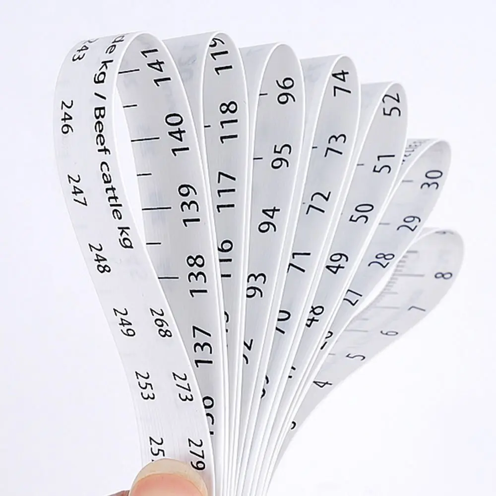 Soft Ruler Livestock Measuring Tape Chest Girth Measuring Portable Farm Measuring Tool Animal Measuring Tape Animal Husbandry
