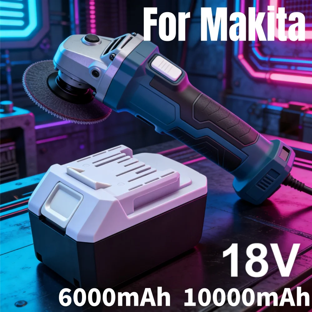 

6000/ 10000mAh For Makita BL1840G 18V Rechargeable Lithium Battery BL1813G BL1820G Replace BL1811G HP457D