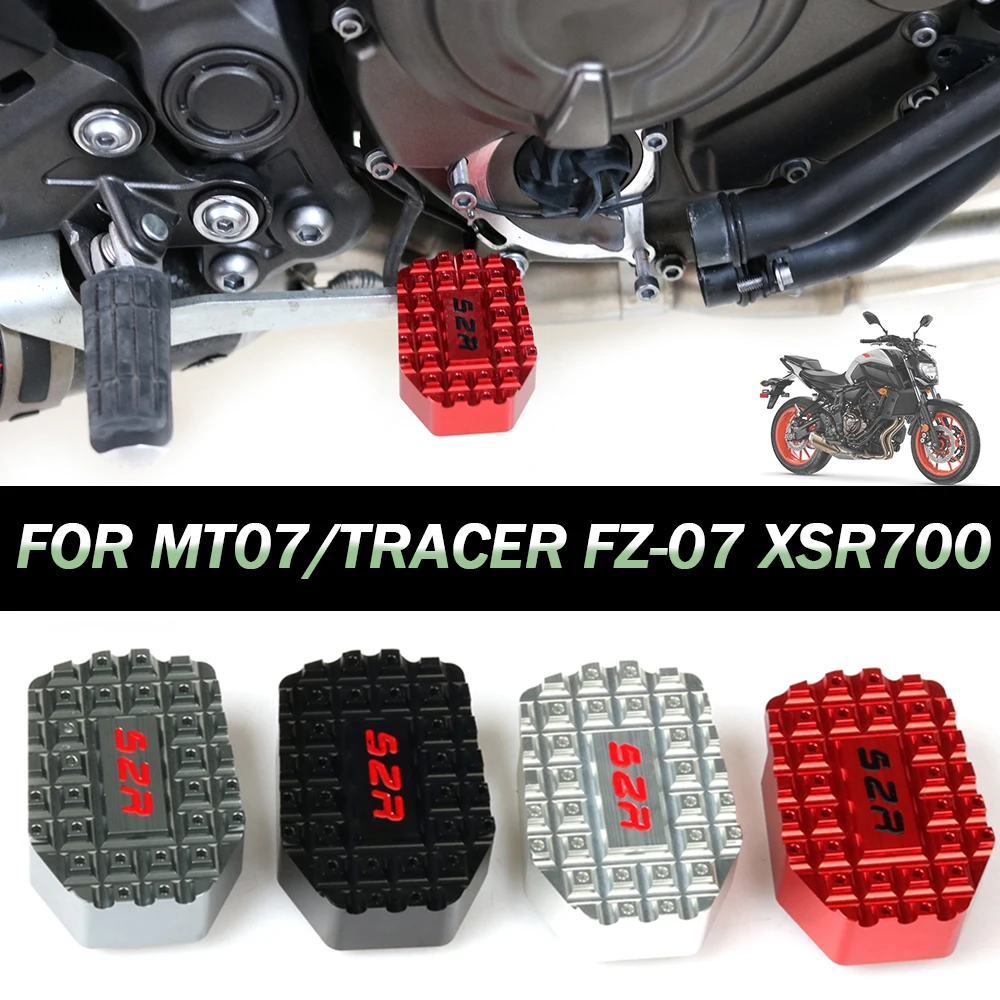 

For YAMAHA MT-07 MT07 Tracer FZ-07 XSR700 XSR 700 2020 Motorcycle Accessories Rear Foot Brake Lever Pedal Enlarge Extension Peg