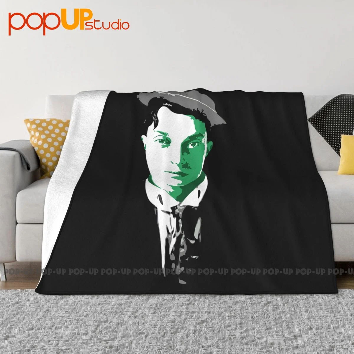 Buster Keaton Blanket Sheet Classic Plus Velvet Bedding Throws Home Decotation