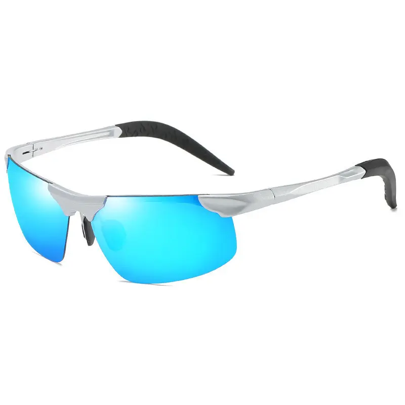 Classic Semi-frame Sports Polarized Sunglasses Men Women High Qulity Metal Sun Glasses Vintage Driving Goggles Shades UV400 - Image 3