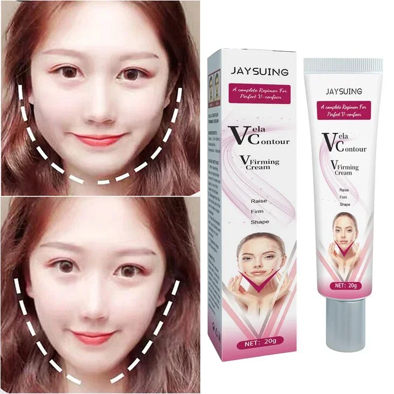 2026V-Shape Face Slimming Cream Remove Double Chin Firming Lifting Face Line Fat Burning Anti Aging Beauty Massage Care Products view 2