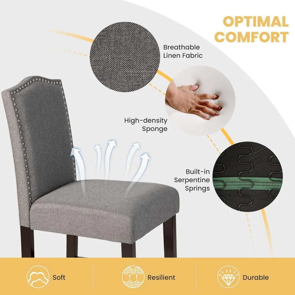 Table à manger extensible avec deux tabourets