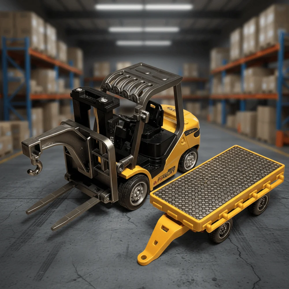 

Полная пропорция, вилочный погрузчик с дистанционным управлением, световые эффекты с переменной скоростью, мини-вилочный погрузчик, материал из сплава, 2,4 г, вилочный погрузчик из дистанционного сплава