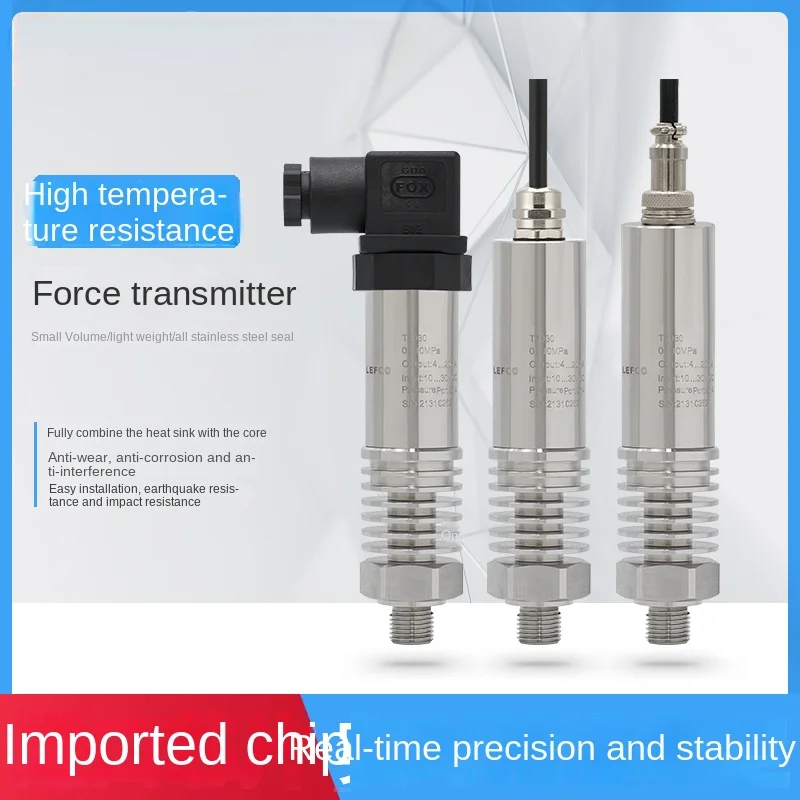 

High Temperature Resistant Pressure Transmitter 4-20mA Diffusion Silicon Pressure Sensor with Cooling Fin Steam Oil Pressure