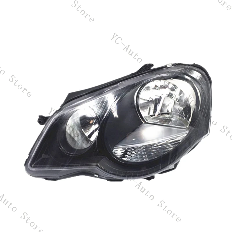 Car Front Bumper Head Light Fog Light White Black Headlight Car Accessories For Volkswagen VW POLO 9N3 2006 2007 2008 2009 2010