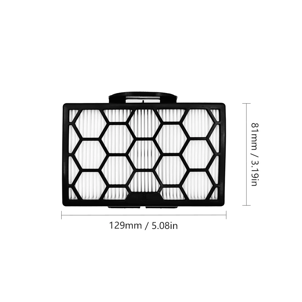 Hepa Filter Compatible with Shark Cv100 / Cz250 / Cz250 / Cz500 Tank Vacuum Cleaner Replacement Part Number Xhpcz350 & Xffkcz350