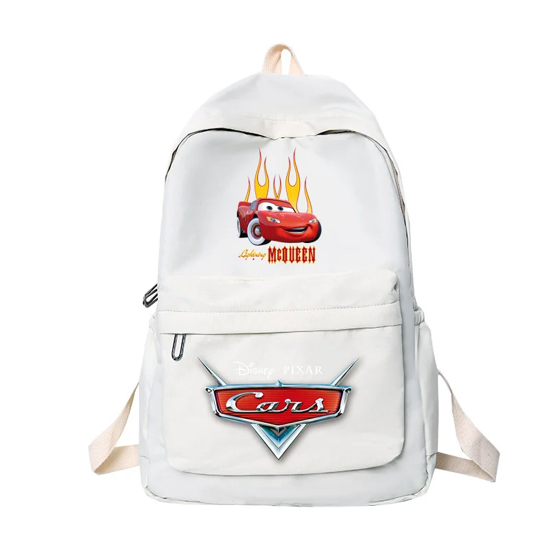 2024 Autos Pixar Lightning McQueen Cartoon Rucksack Jungen Büchertasche Student Teenager Kinder Rucksack Schultasche Jugend Rucksäcke