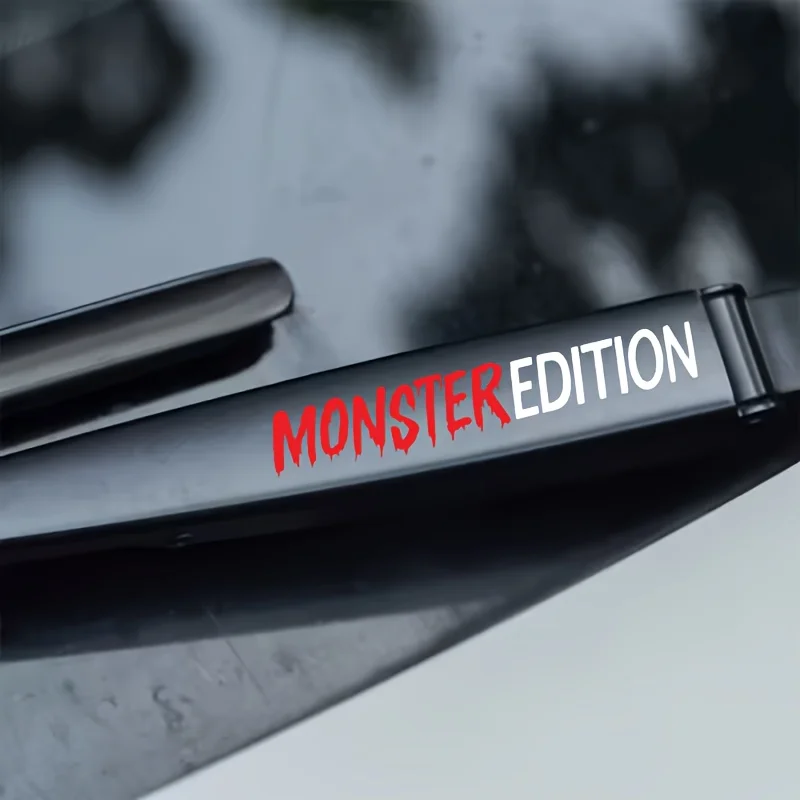 

Monster Edition Car Sticker Graffiti Vinyl Decal Waterproof for Car Window Wiper Body Scratch Cover