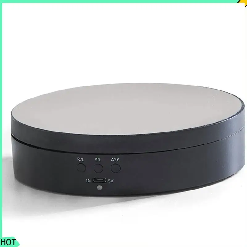 

AWAH 2X360-градусная моторизованная вращающаяся зеркальная подставка для дисплея, проигрыватель, витрина для шоу ювелирных изделий, подставка для фотофона