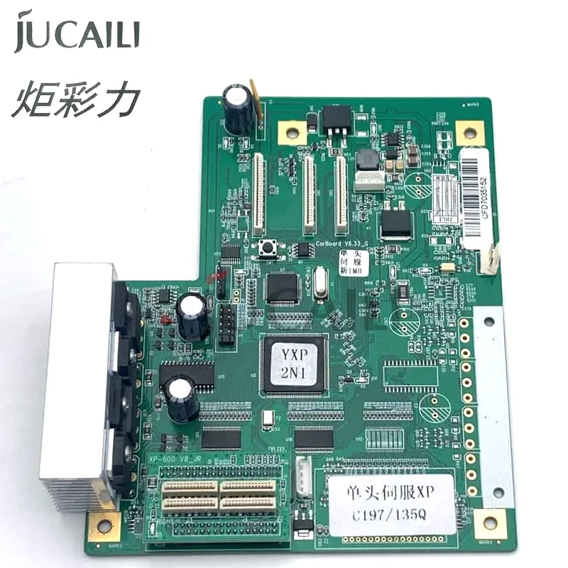 JCL YXP xp600 Carriage Board for Epson XP600 Printhead Single Head Board Yegong Printer XP600 Head Plate CorBoard V6.33