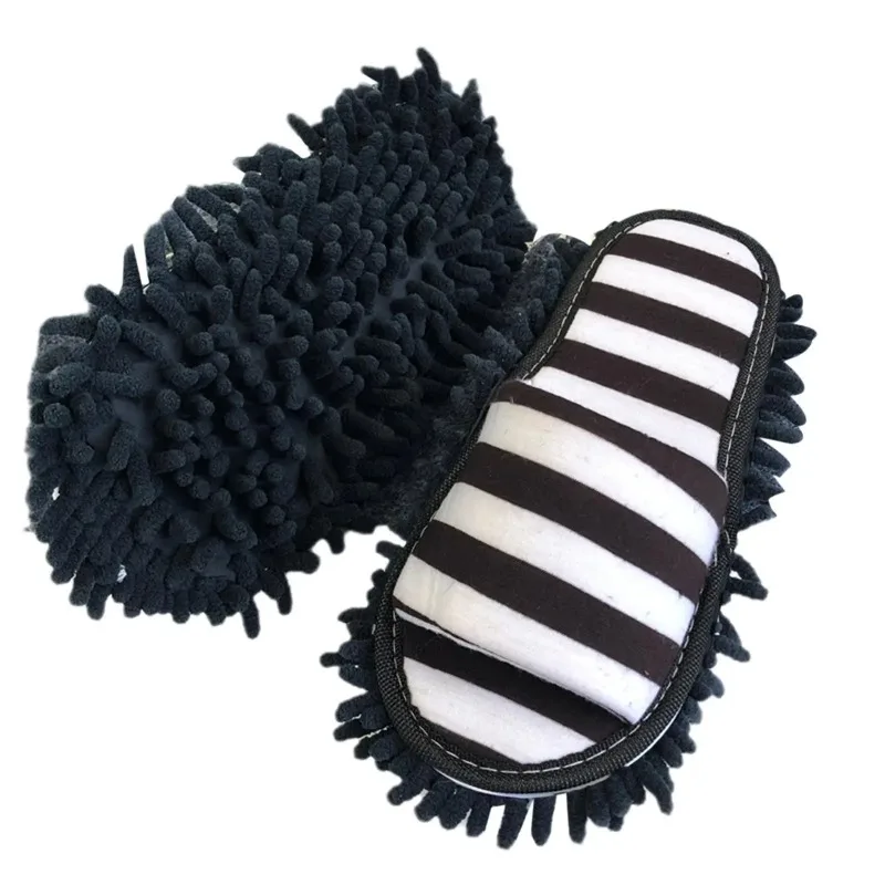 Lazy Mop Slippers Floor Dust Cleaning Slippers Shoes Clean Slippers Wipe The Floor Open-toed Lazy Wiping Mopping Shoes