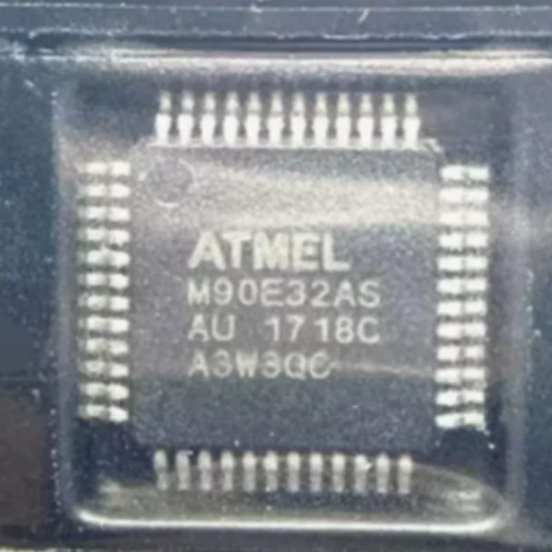 5PCS ATM90E32AS-AU-R QFP-48 Electric energy metering IC electronic chip Brand new original imported stock