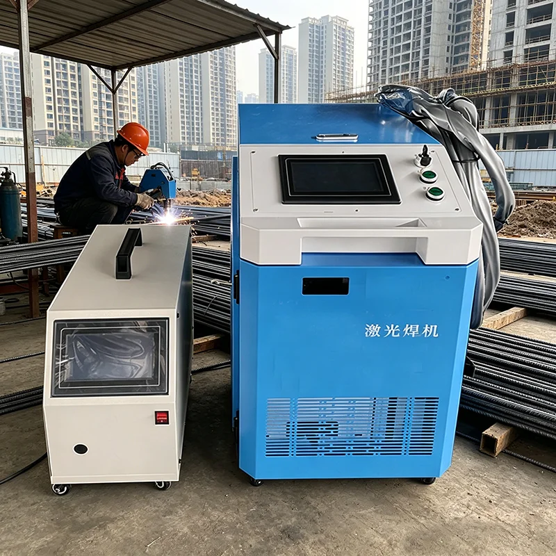 Factory Use 2000W Air Cool 4-in-1 Fiber Laser Welding Machine Laser Cutter Rust Remover All Metal Device