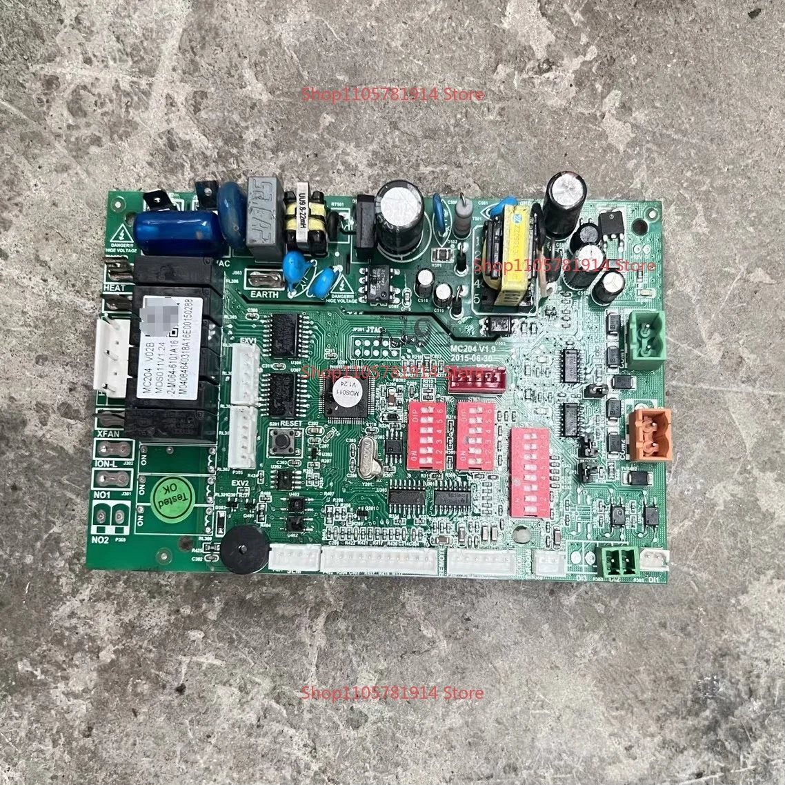 For McQuay Central Air Conditioning Main Board MC204 V01B V02B V03B MDS011V1.25 Control Board