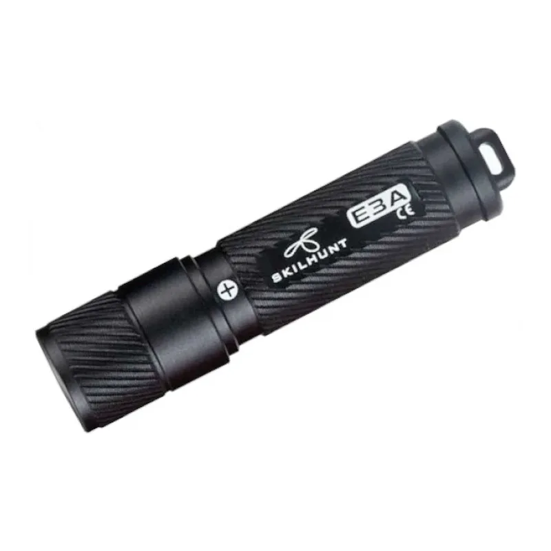 Skilhunt E3A Keychain Flashlight, LH351B LED, Available in Multi-color, TIR Optic Lens, Small Size for Easy Carry