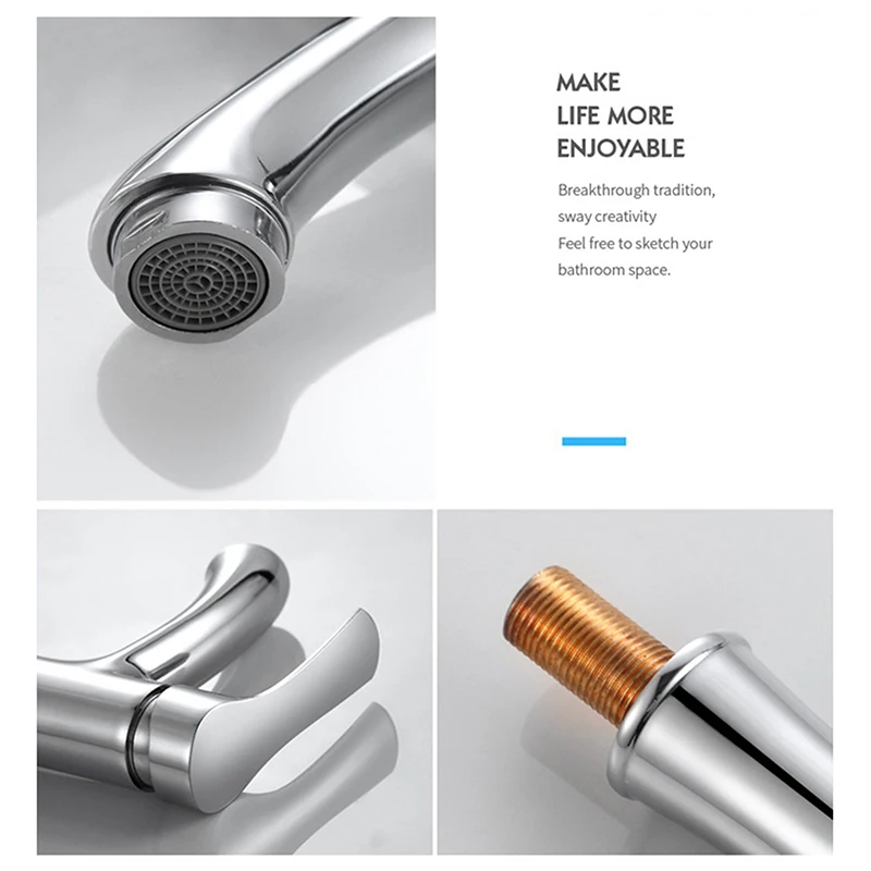 Rubinetto singolo per acqua fredda in acciaio plastico Rubinetto per lavabo per acqua fredda per WC pubblico monoforo Rubinetto in plastica Rubinetto singolo per acqua fredda