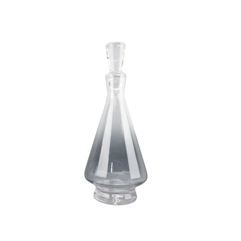 

Modern simple soot Phnom Penh pointed hat transparent wine set ornament dining room living room coffee table model home
