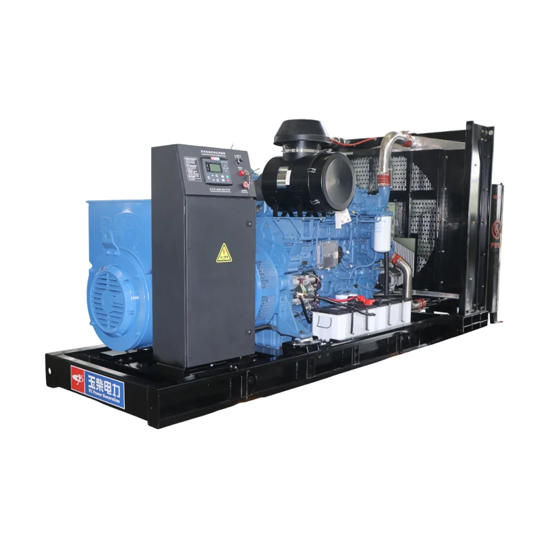 Customized 600KW Silent Diesel Generator Set Industrial Soundproof Power Station Genset for Factory Construction Backup Energy