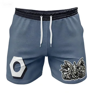 2026 Summer Fashionable Quick-dry Men's Five-inch Pants with Multiple Anime Series Designs