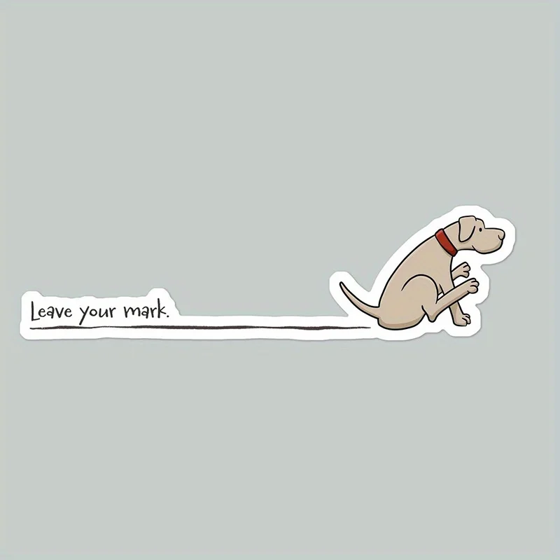 

Виниловая наклейка-стикер Fun Skate Dog «Make a Mark» с объемным эффектом | Наклейки с туалетным юмором для собак | Наклейки для ноутбуков | Декоративная бутылка для воды