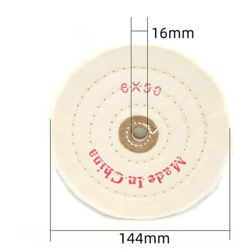 Polishing Wheel Cloth Buffing Wheel Gold Silver Jewelry Mirror Polish Pad For Bench Grinder Power Tool Accessories