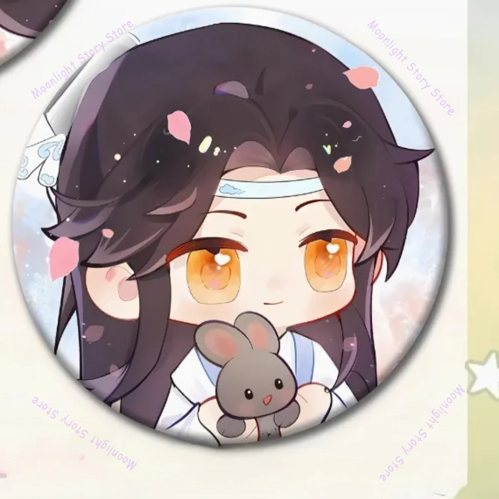 

Mo Dao Zu Shi Q версия Lan Wangji значок гроссмейстер демонического культивирования изысканный подарок для фанатов костюмы аксессуары