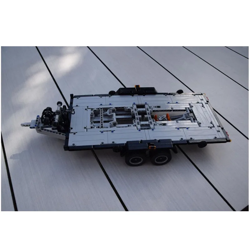 

MOC-155902 Новый классический грузовой грузовик с прицепом, модель строительного блока 535, детали для мальчиков и детей, строительный блок на день рождения, игрушка в подарок