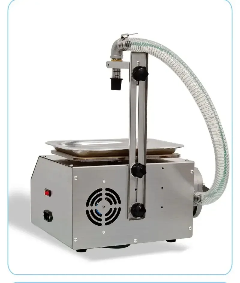 

Automatic Stainless Steel Gear Pump Filling Machine for Honey Sesame Paste Viscous Liquid Quantitative Weighing with Drip