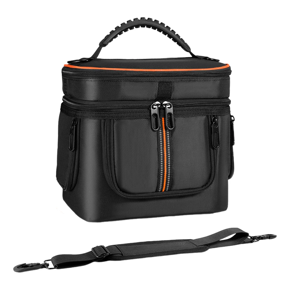 Bolsa de Estuche de transporte para Jackery Explorer 240 V2, estuche de almacenamiento, bolsa de almacenamiento de viaje impermeable, anticaída con correa para el hombro y asa