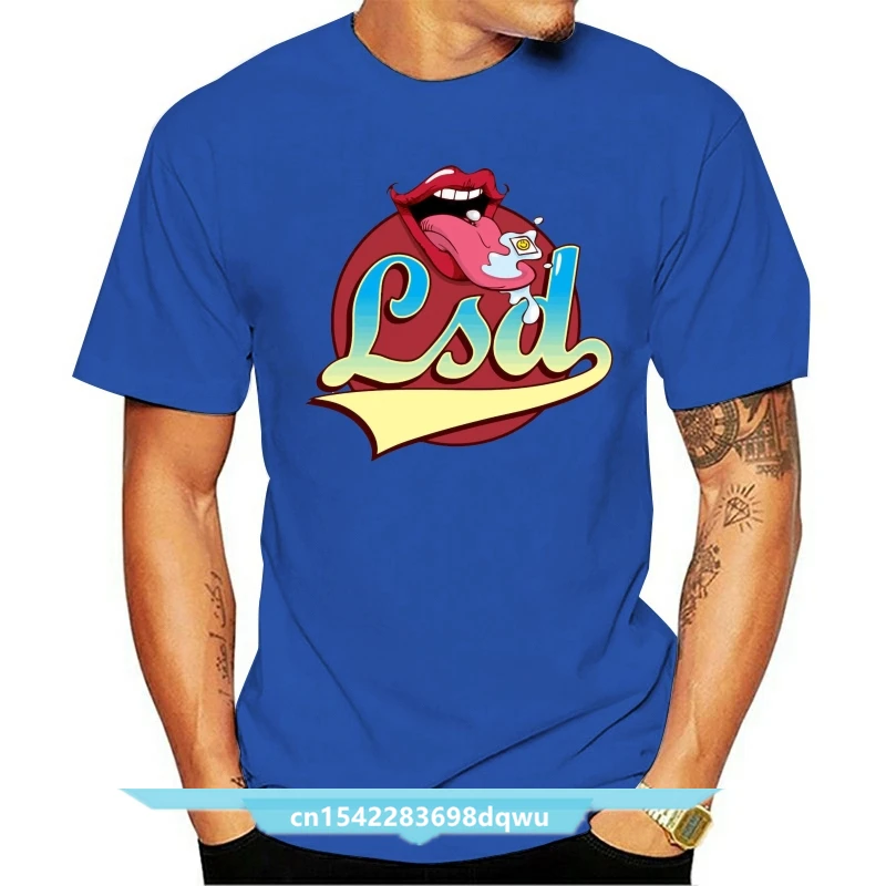 

Lsd Tab On Tongue Vintage Tshirt Men T Shirt